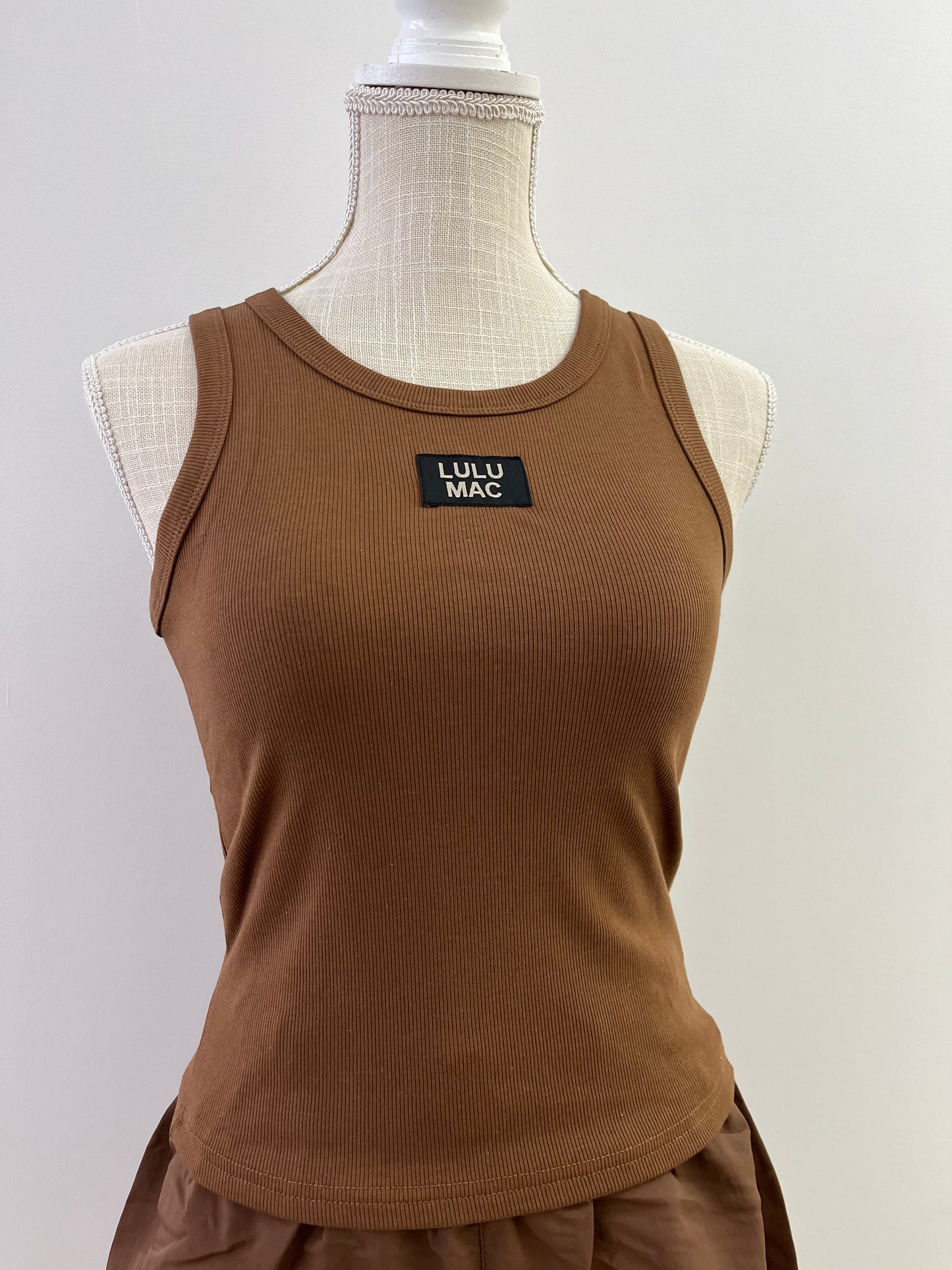 LULU MAC - Brown Tank Top