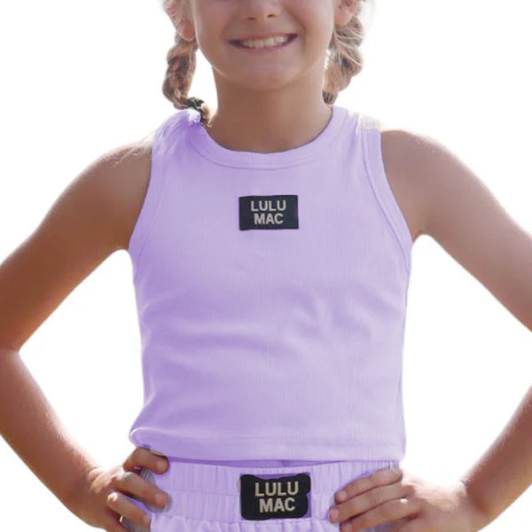 LULU MAC - Lavender YOUTH Tank Top
