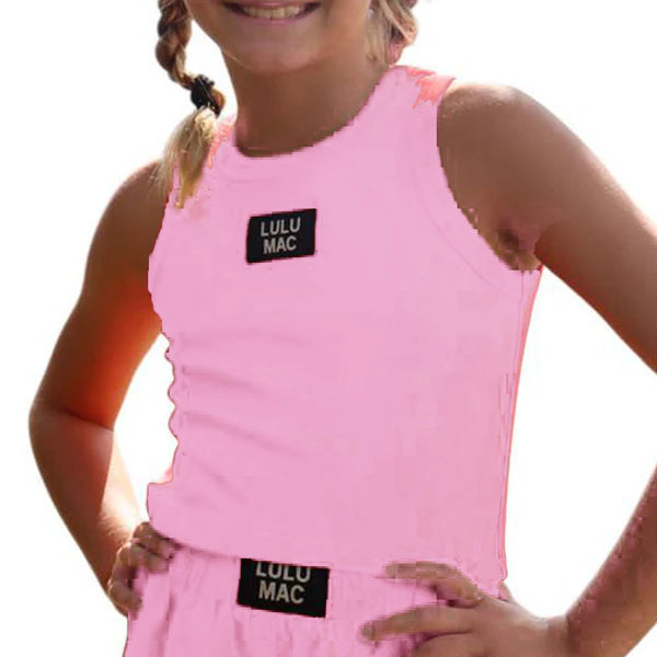 LULU MAC - Light Pink YOUTH Tank Top