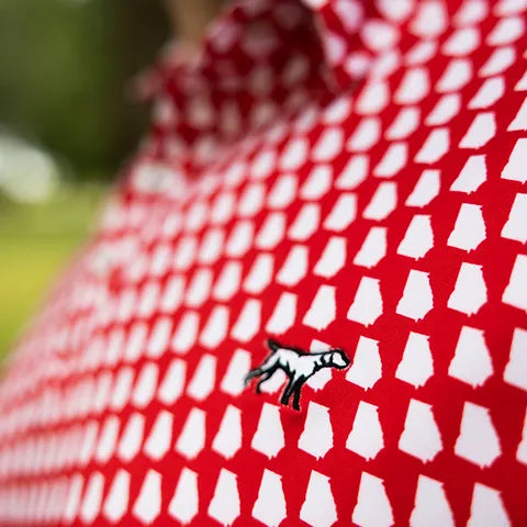 State Pride Polo UGA Fieldstone