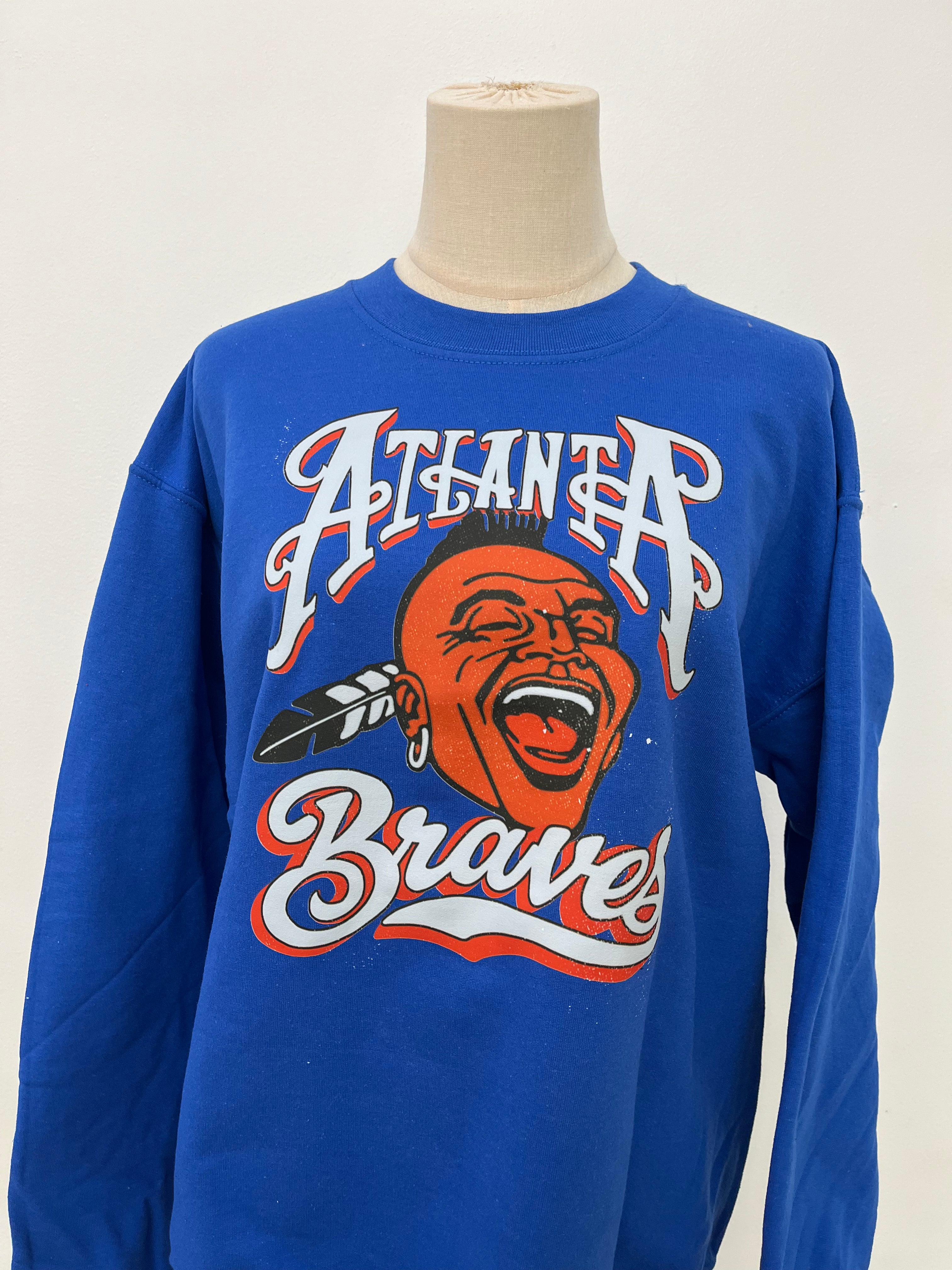 Atlanta Braves Retro Chief Crewneck