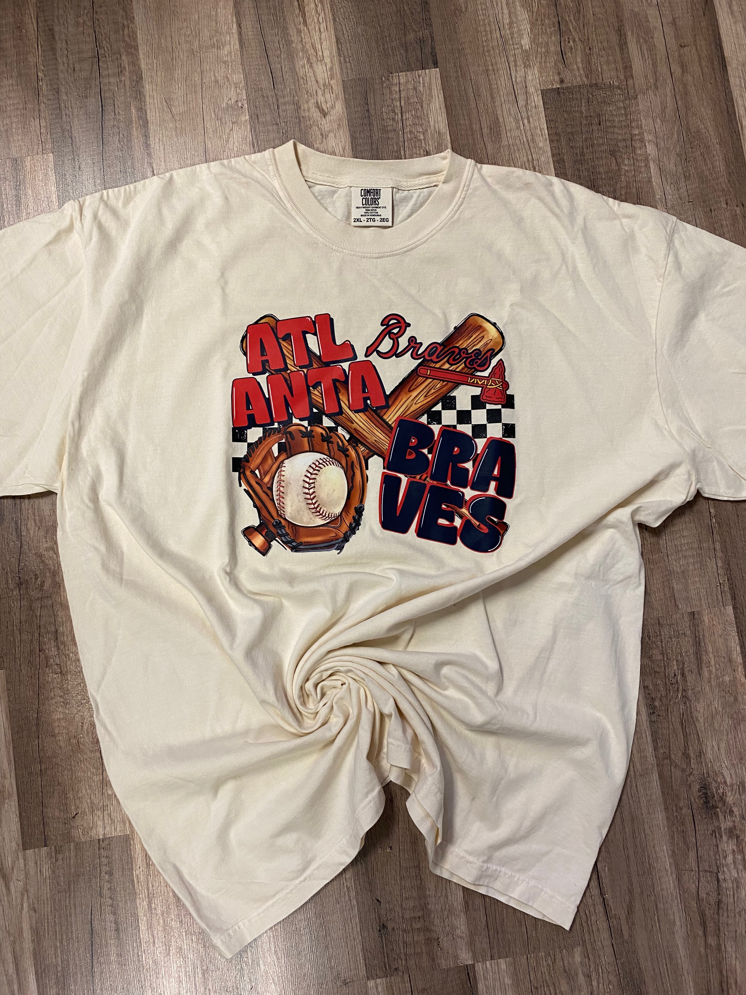 ATL-ANTA BRA-VES Collage Tee