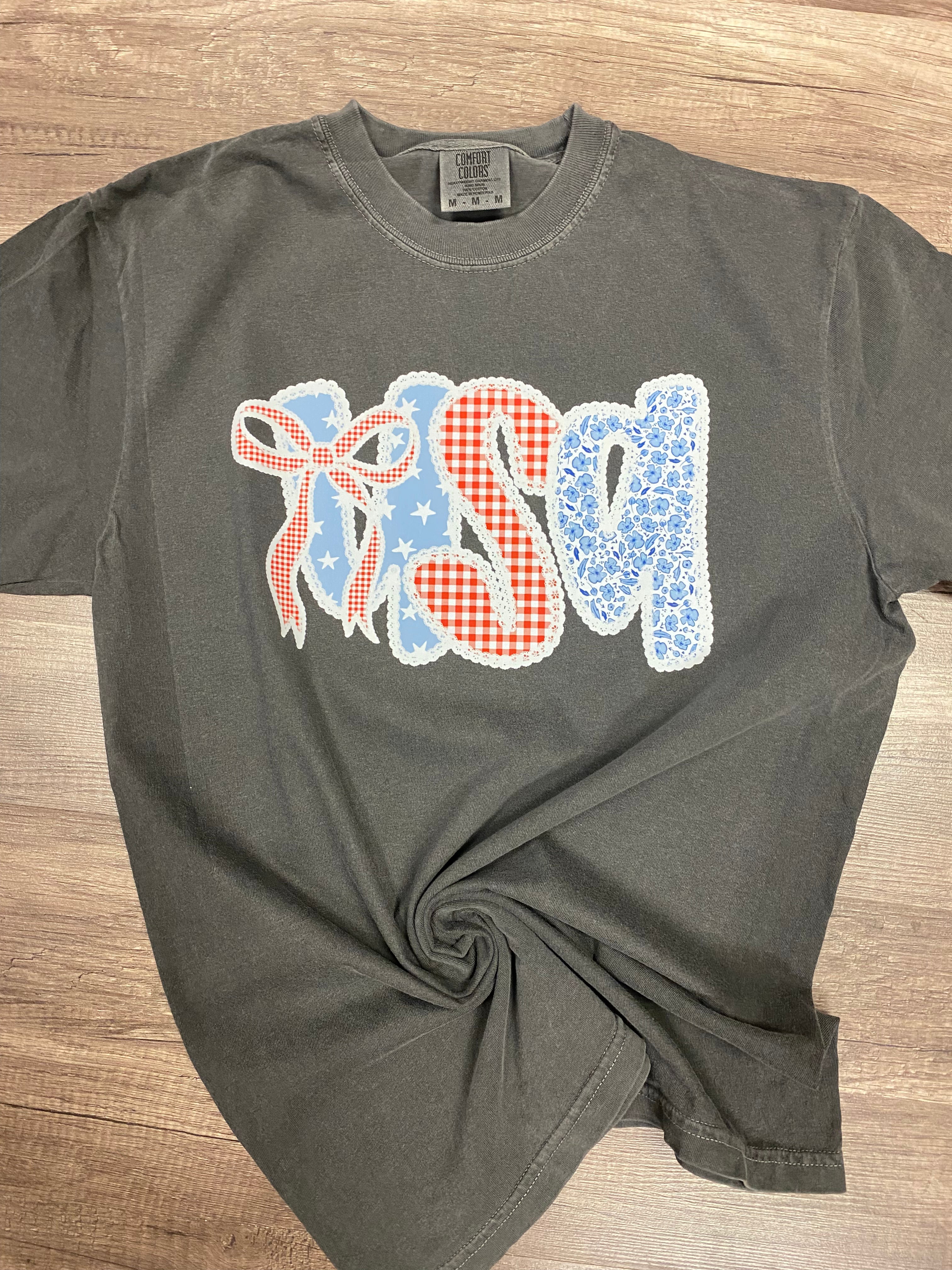 USA Lace Tee