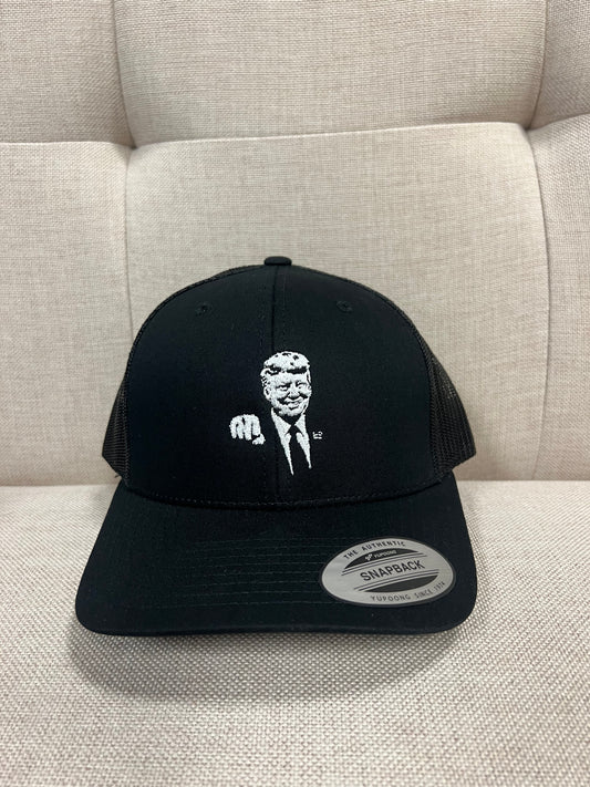 Trump Fist Black Hat