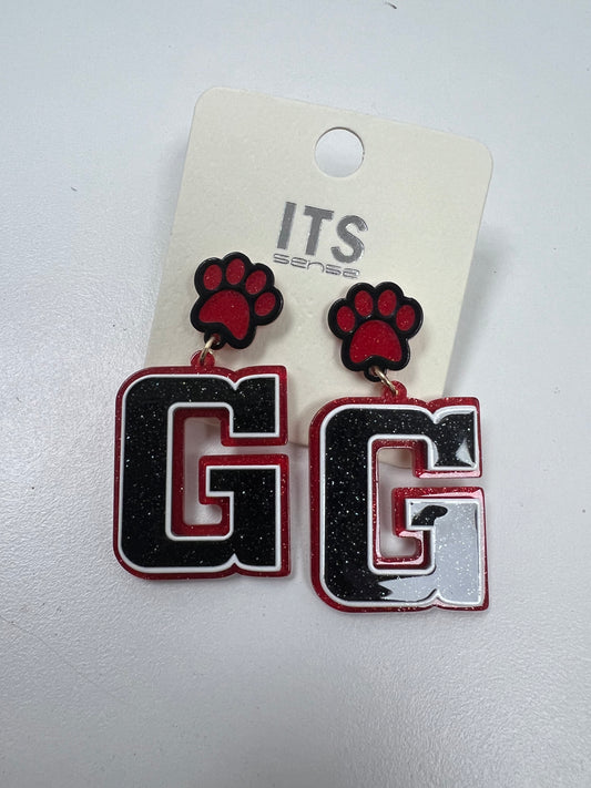 Georgia G Acrylic W/ Paw Studs