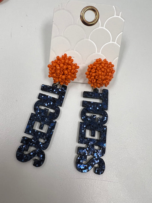 Tigers Sequin Dangles