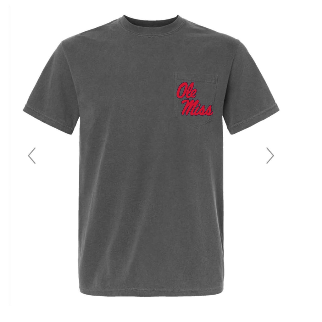 Collegiate Pocket Tee FLASH SALE