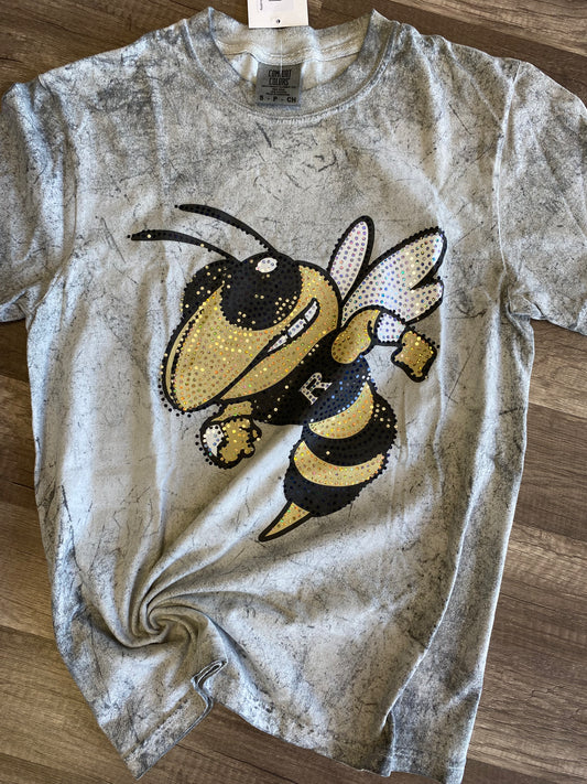 Rockmart Yellow Jackets Sequin Tee