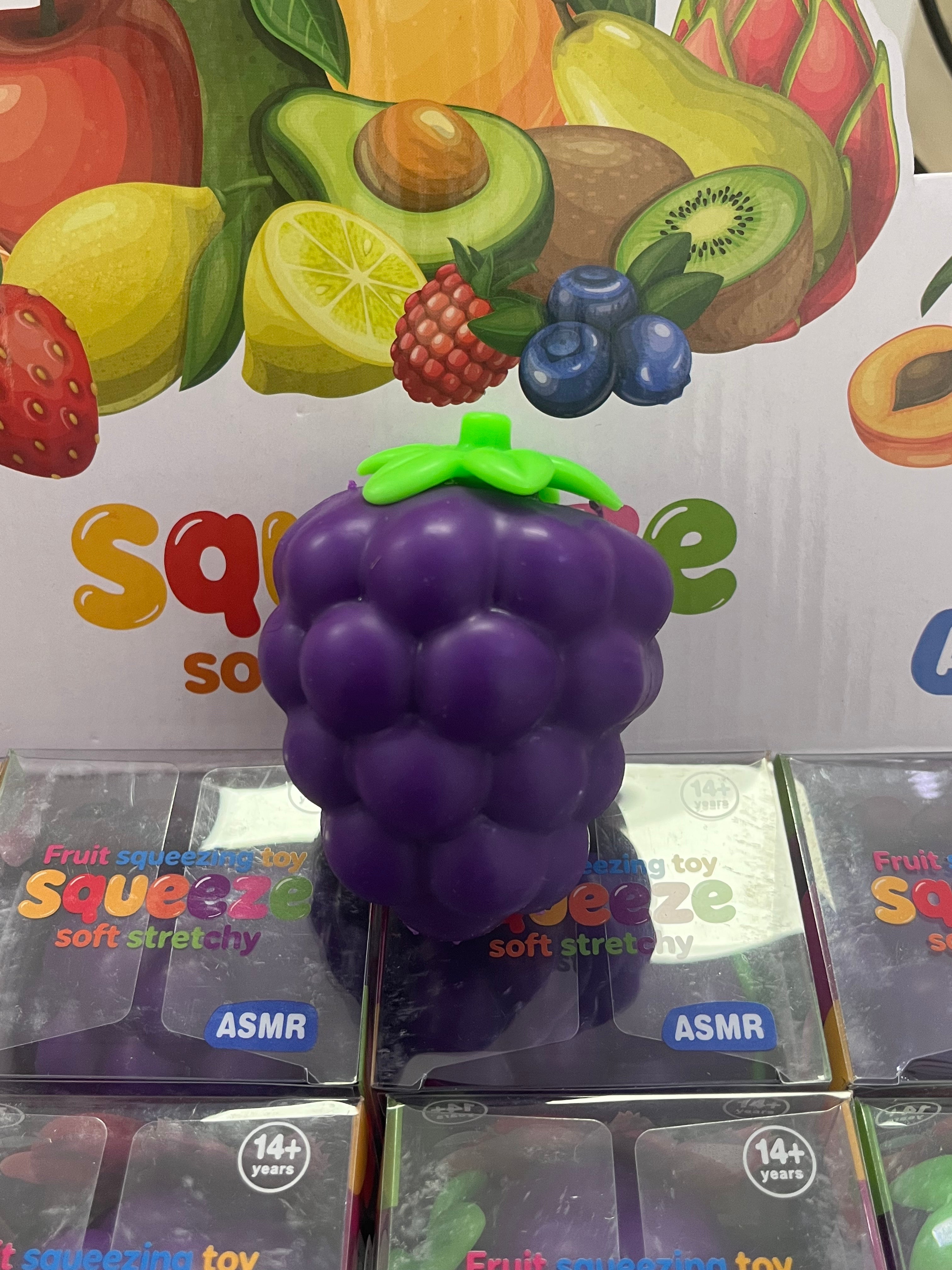 Assorted Mini Fruit ASMR sensory squishy toy