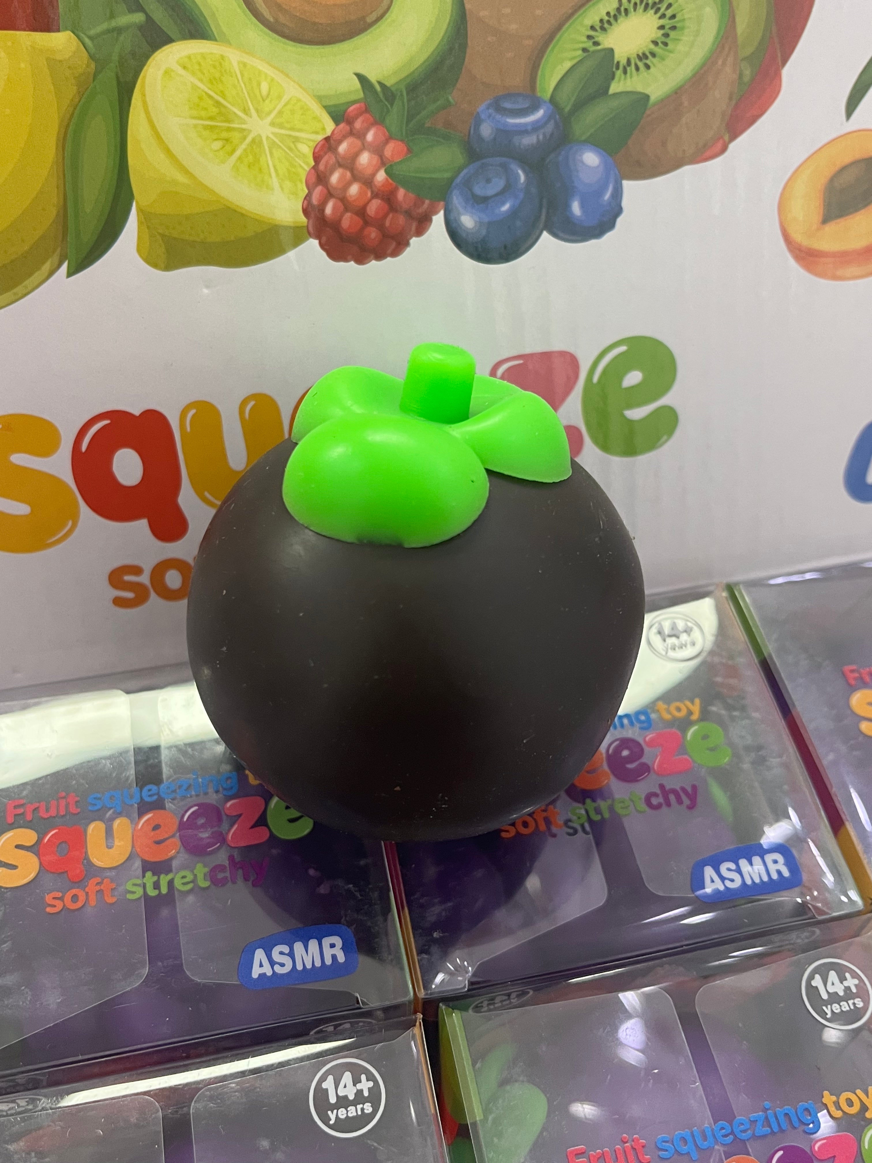 Assorted Mini Fruit ASMR sensory squishy toy