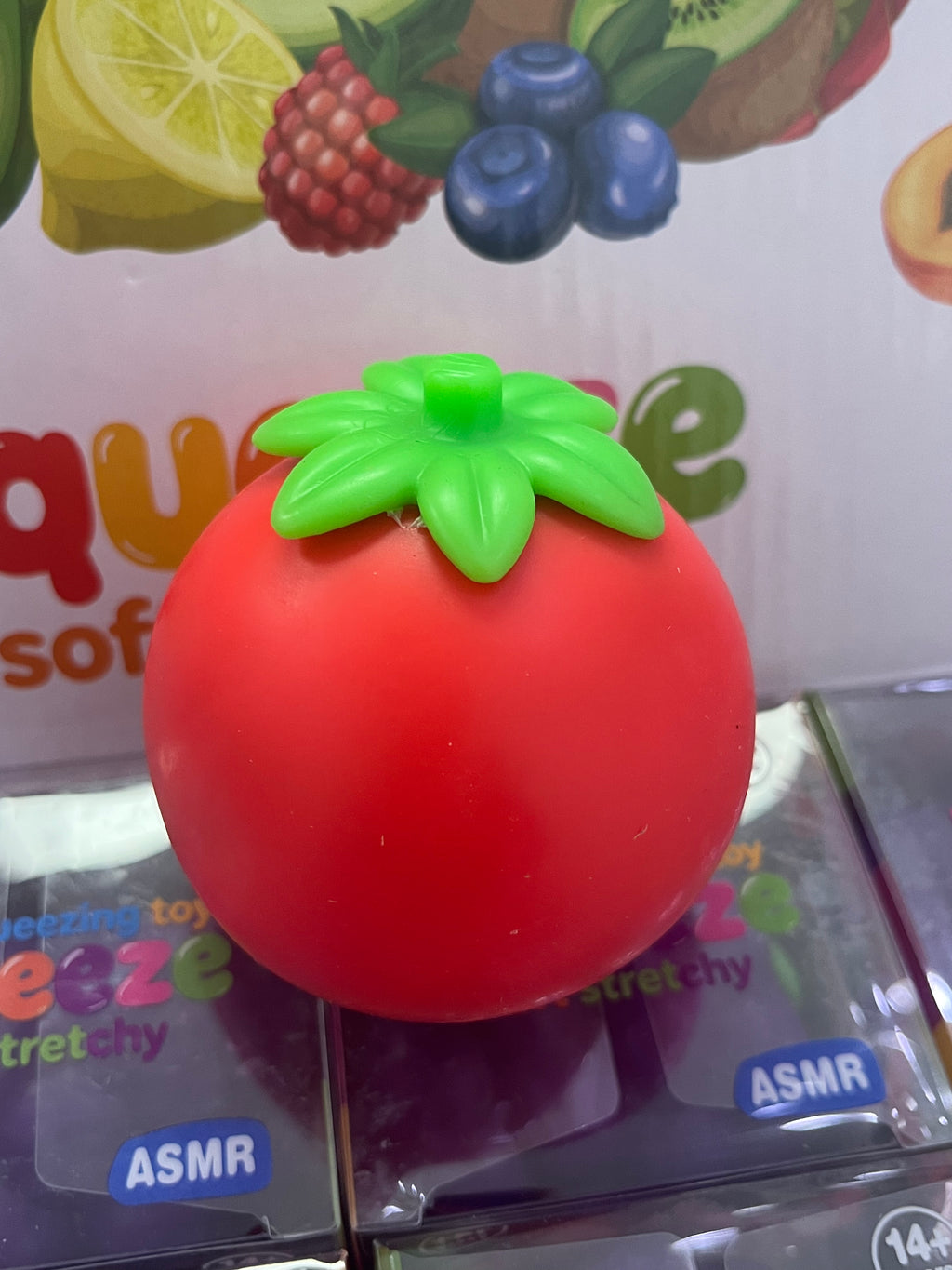 Assorted Mini Fruit ASMR sensory squishy toy