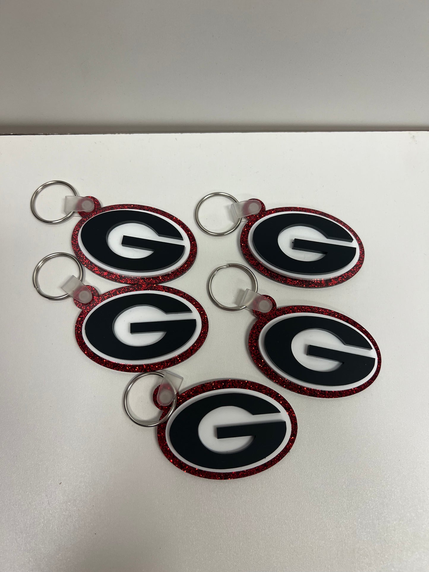 UGA Dawgs Keychain