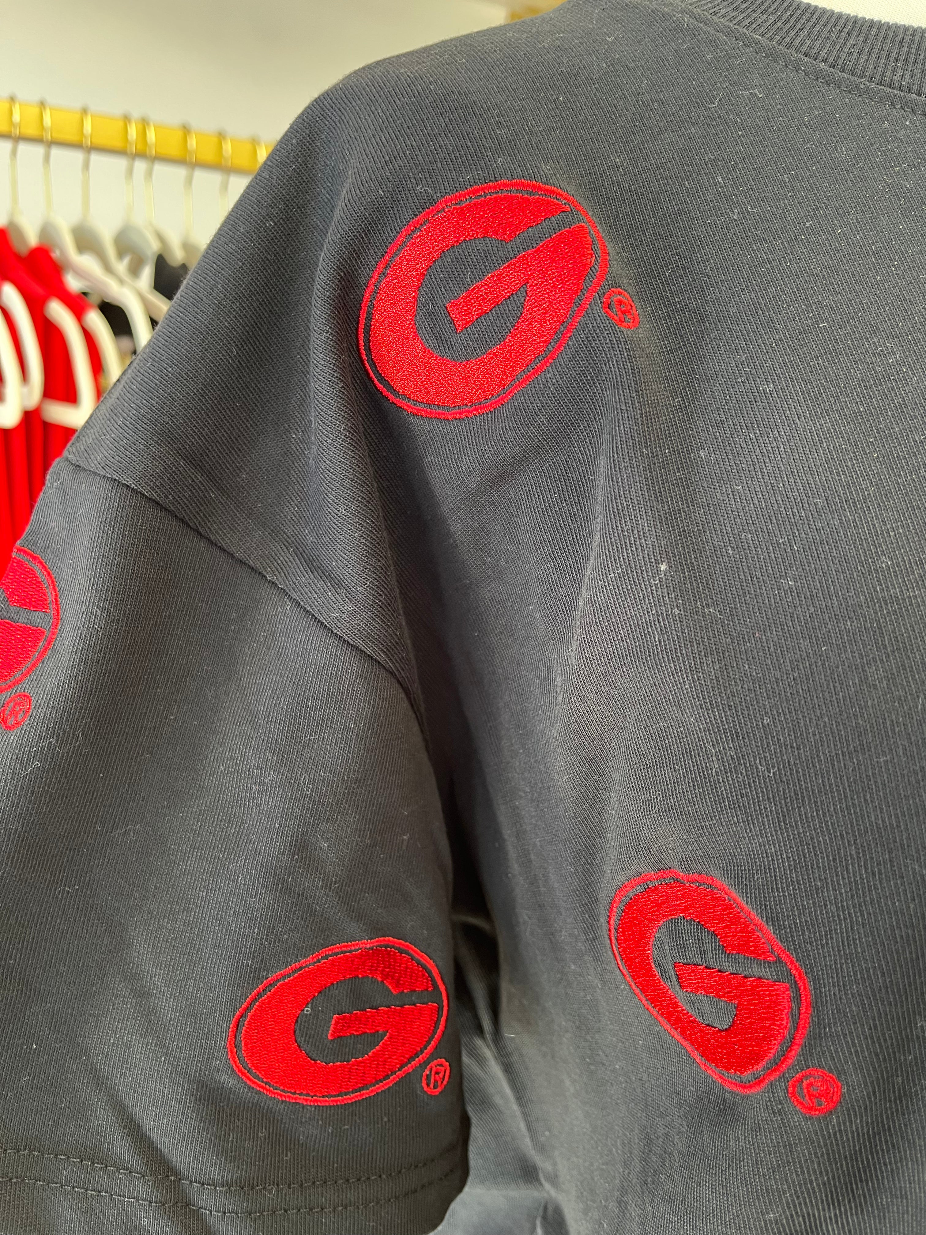 The UGA Ritter Repeat Heavyweight Cropped Tee - GAMEDAY SOCIAL