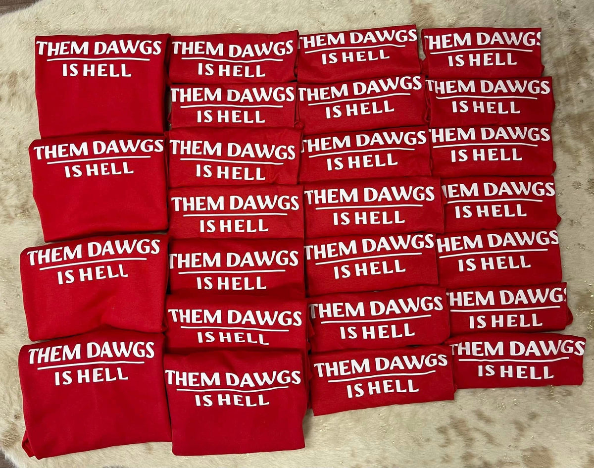 THEM DAWGS IS HELL GILDAN SWEATSHIRT
