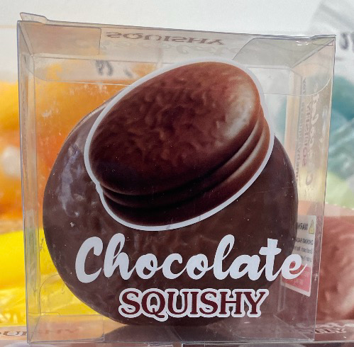 Crunchy chocolate asmr squishy