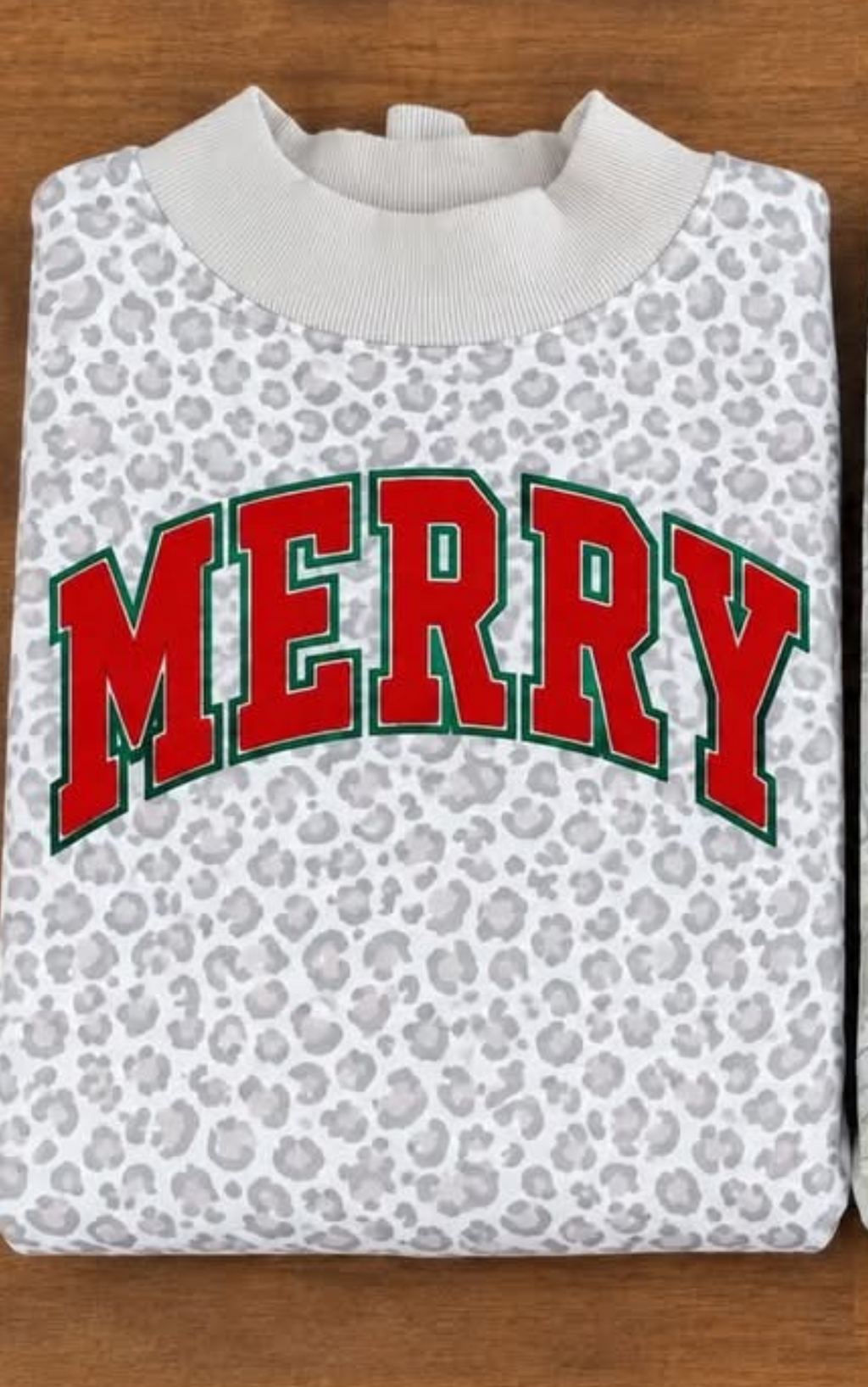 MERRY Printed Mockneck Sale