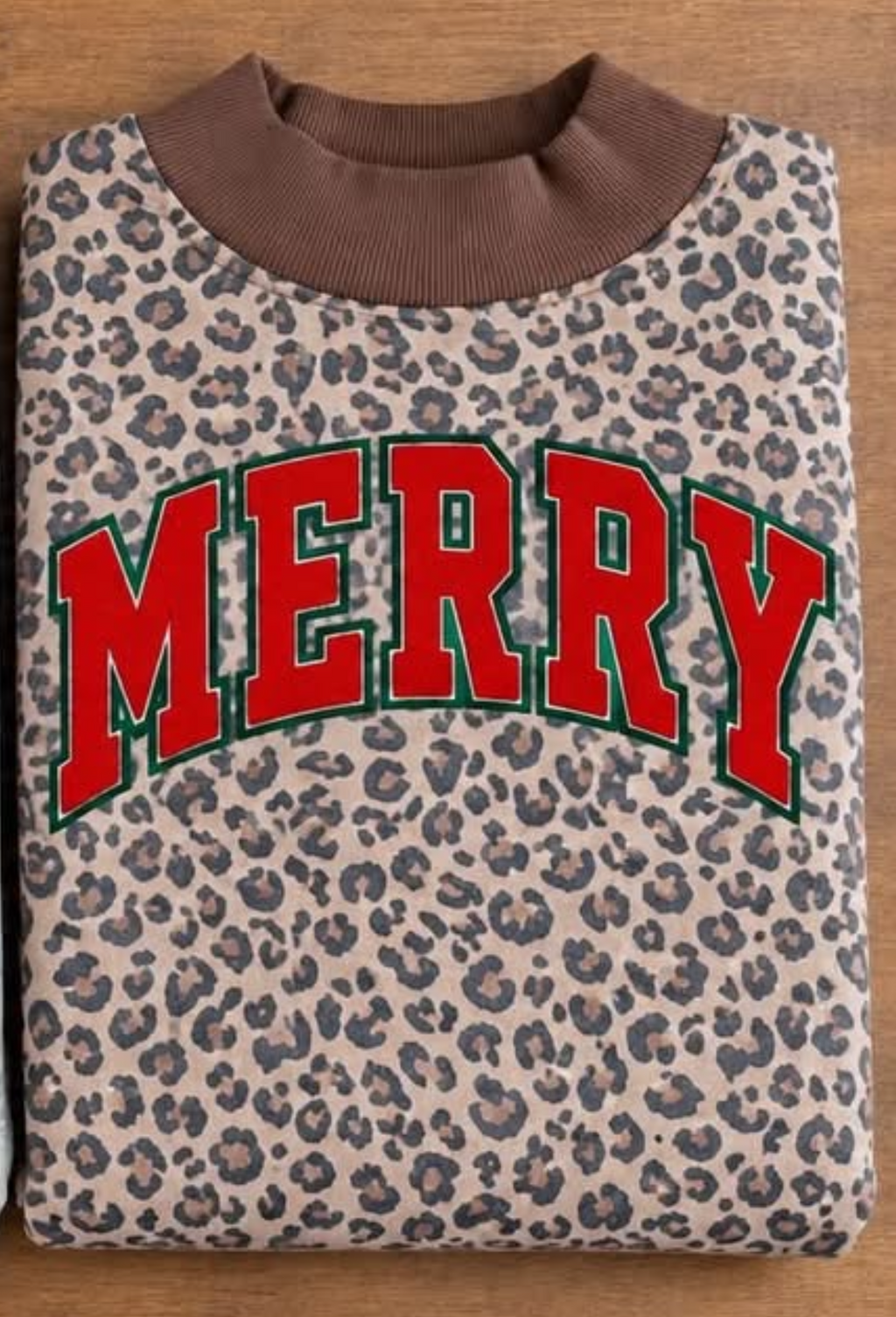 MERRY Printed Mockneck Sale