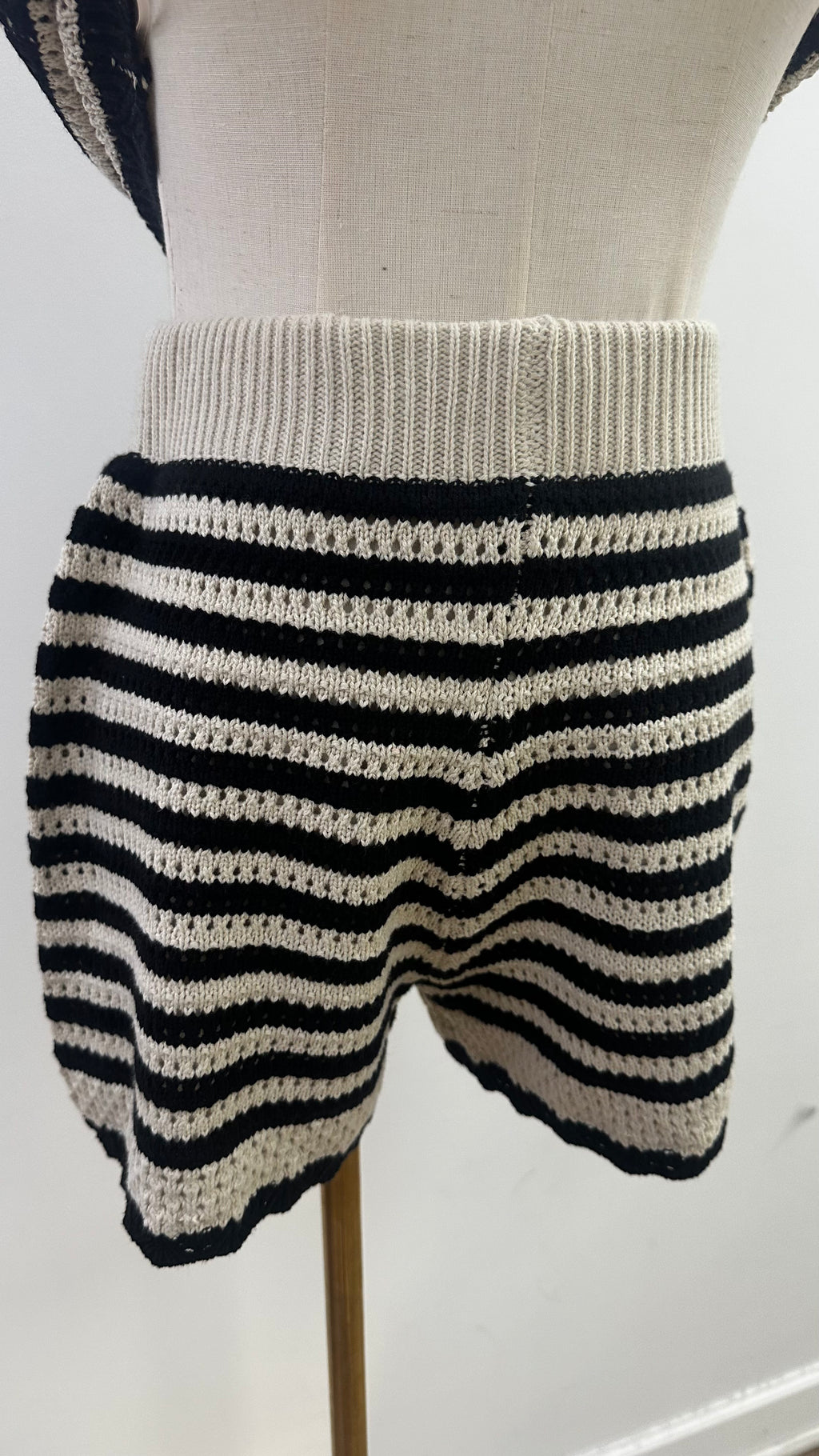 Knit Striped Short set- SOLD SEPARATELY- shorts only