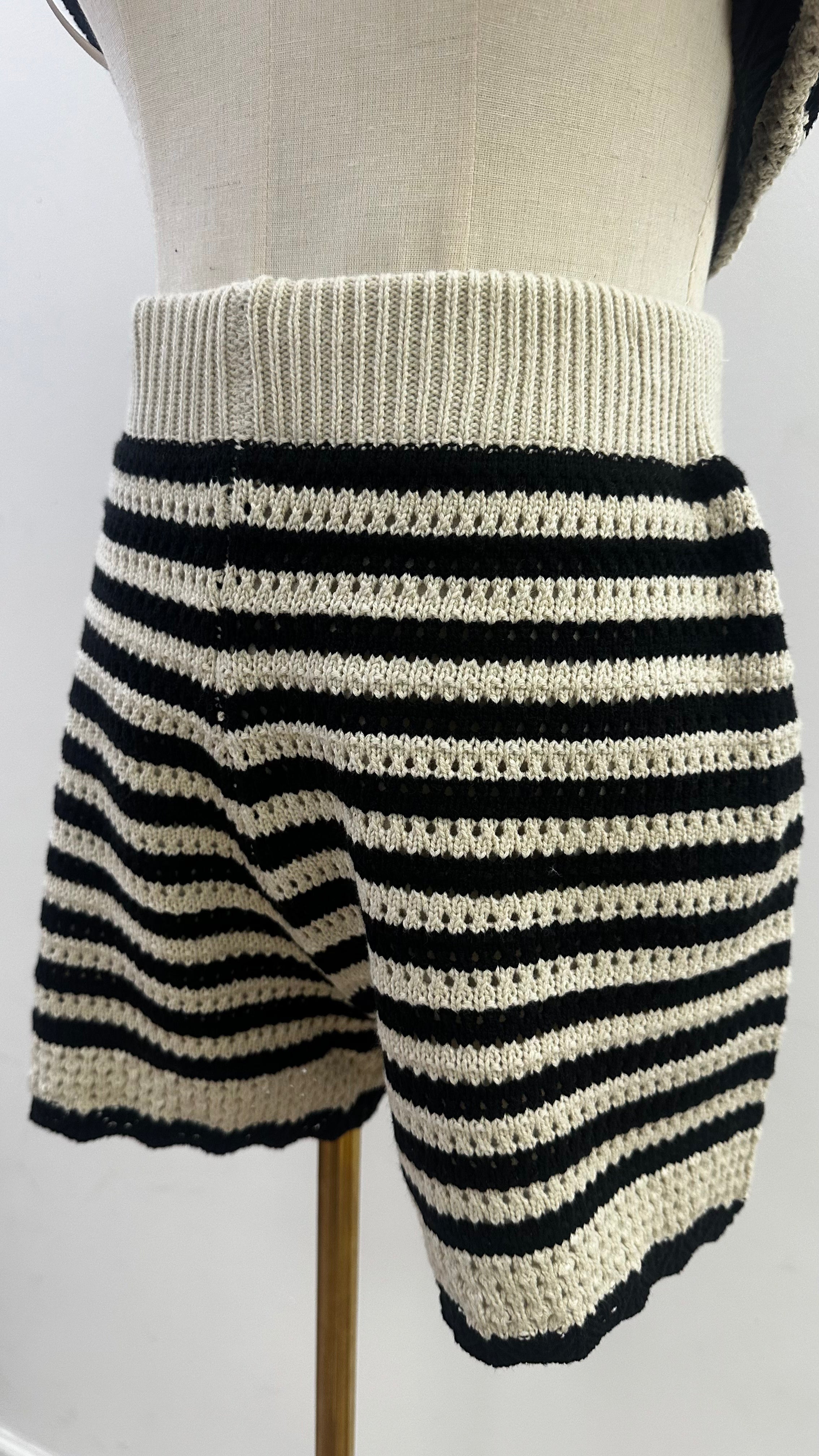 Knit Striped Short set- SOLD SEPARATELY- shorts only