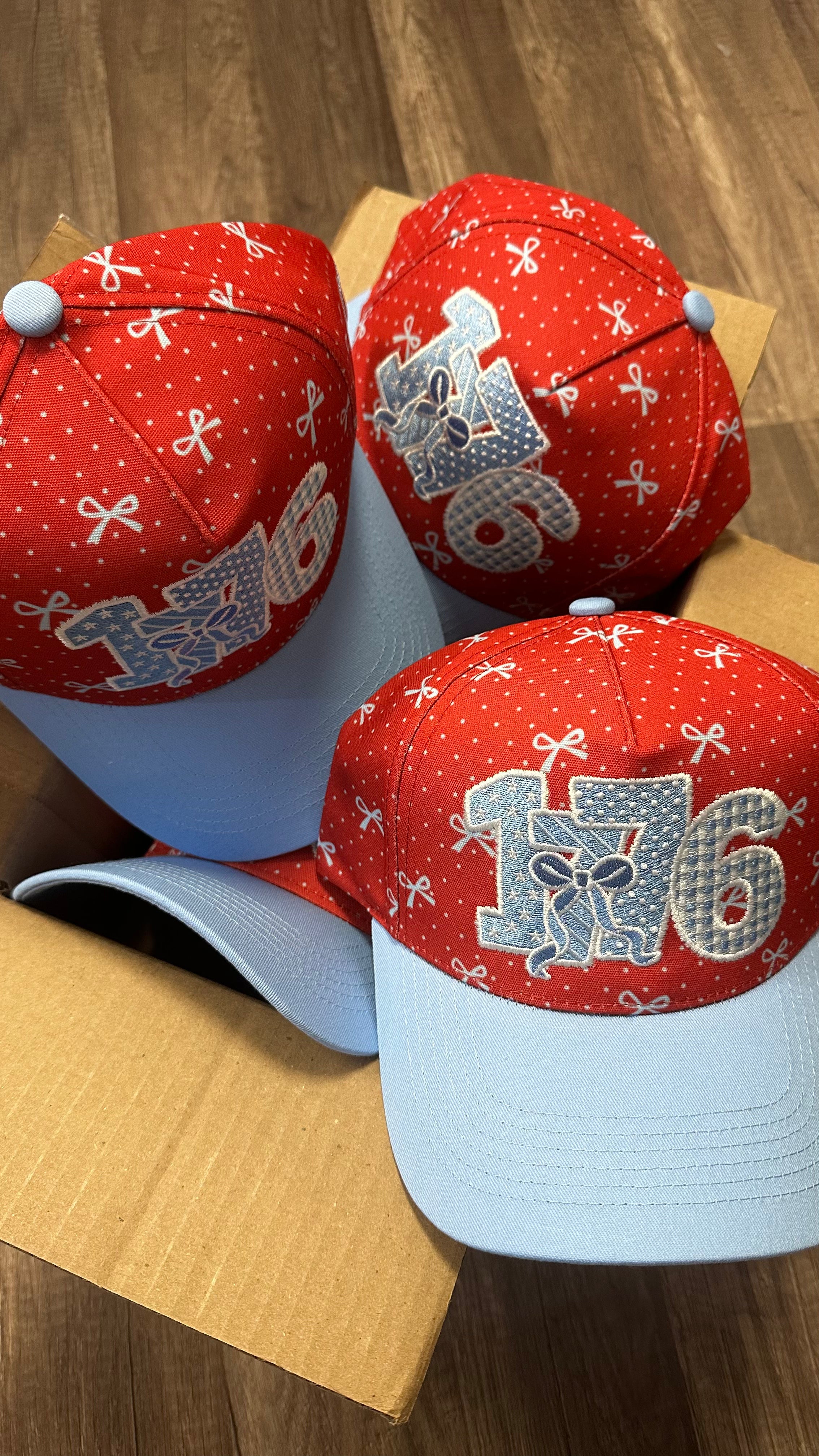 1776 Patchwork Fourth Of July SnapBack Hat