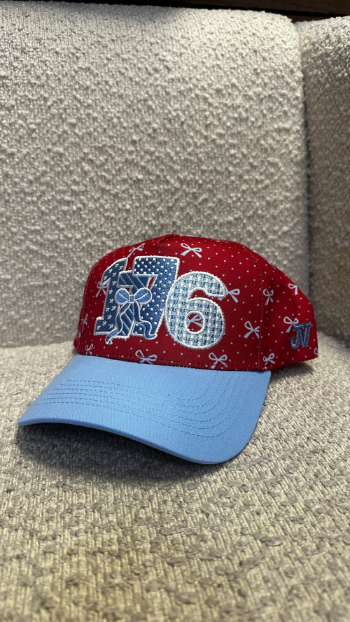 1776 Patchwork Fourth Of July SnapBack Hat