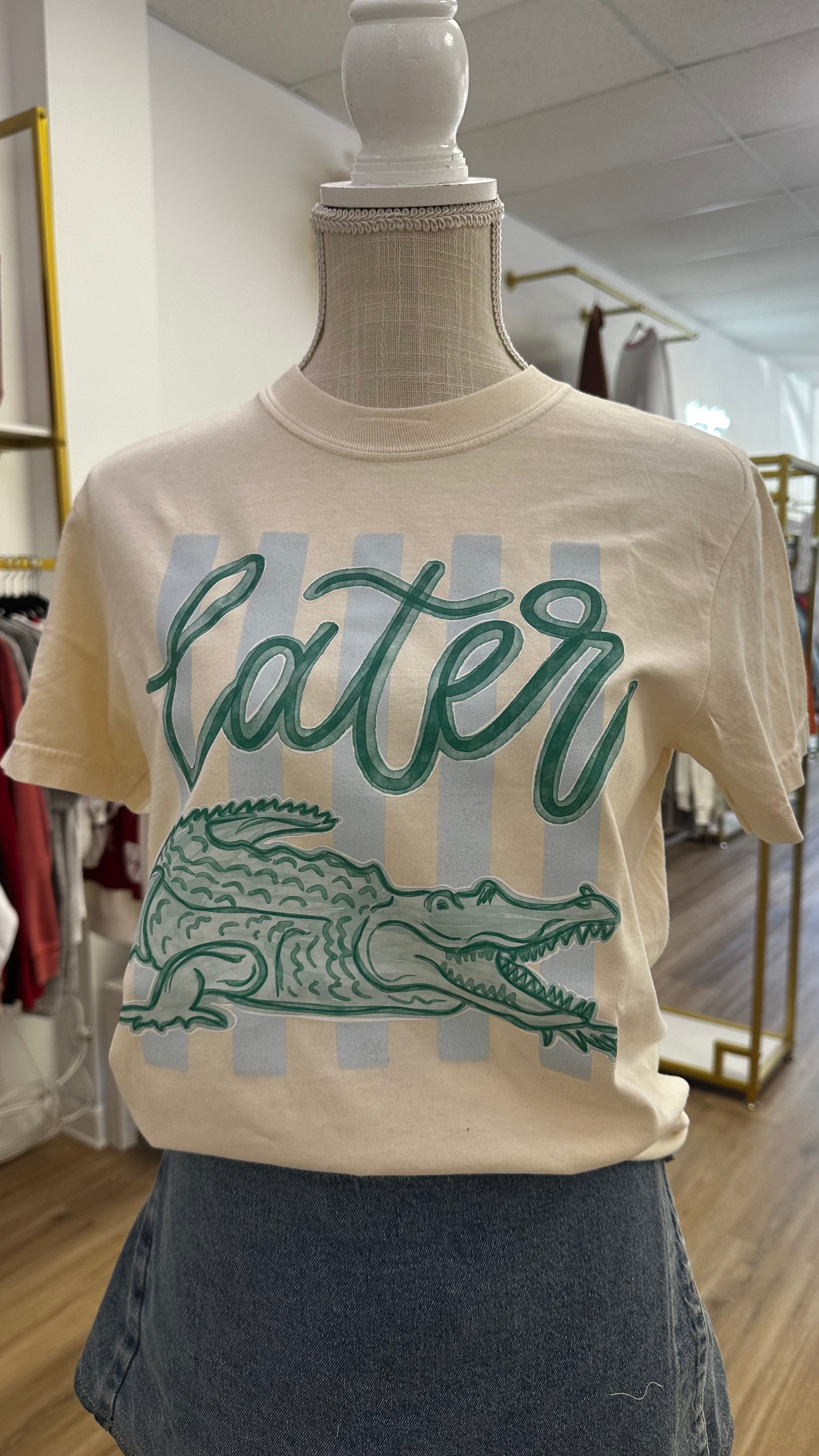 Later Gator Ivory Tee