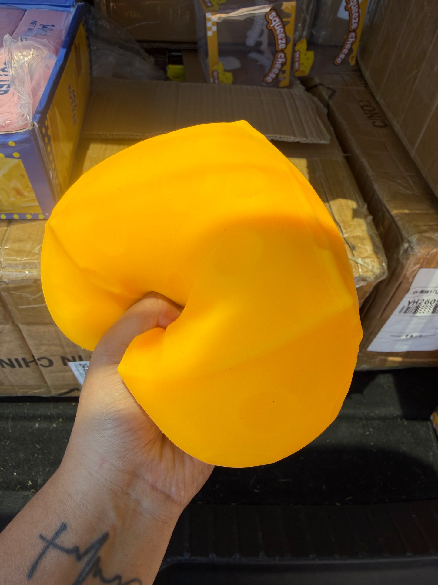 Big squeezy cheese