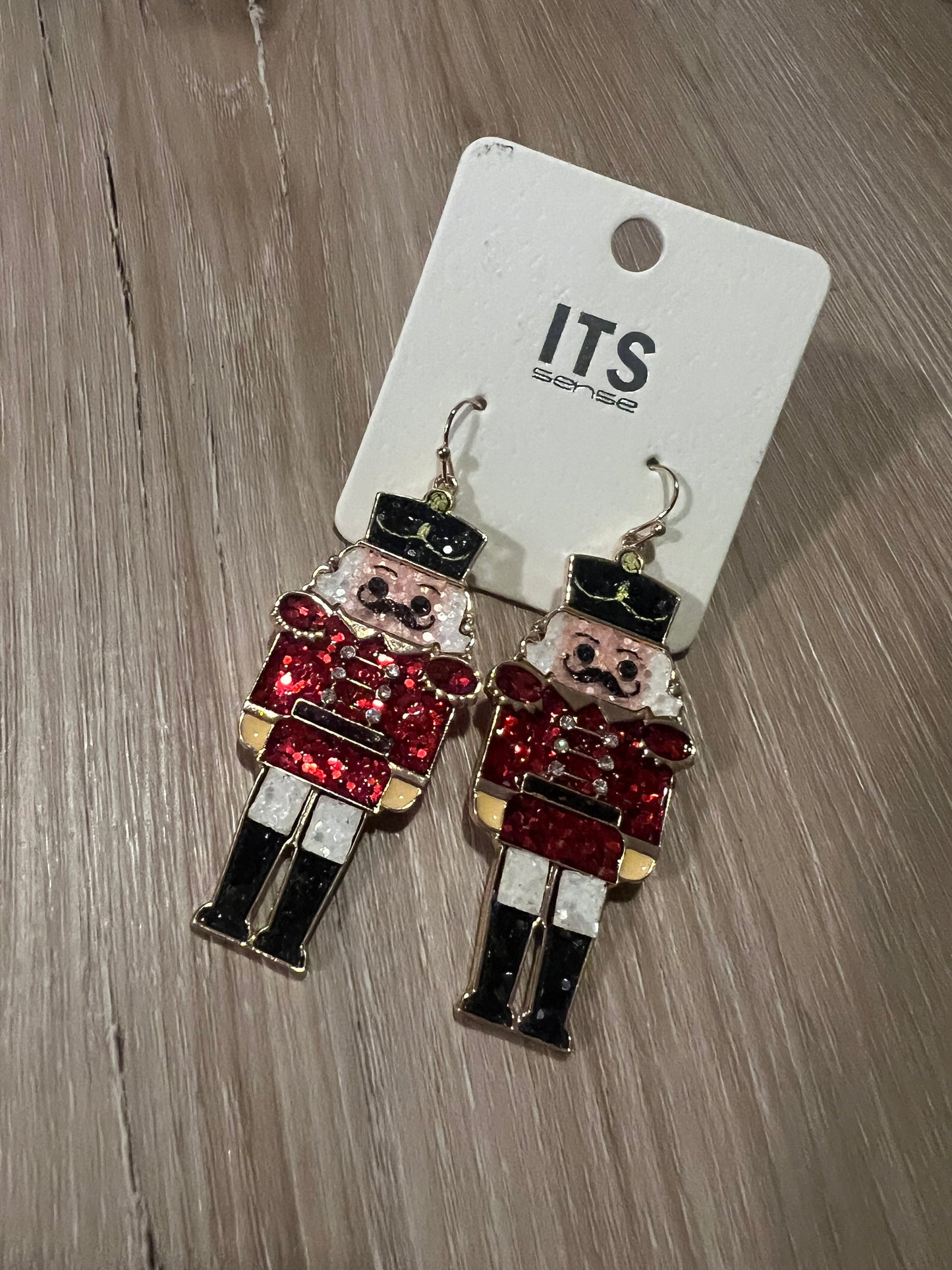 Red Nutcracker Dangles