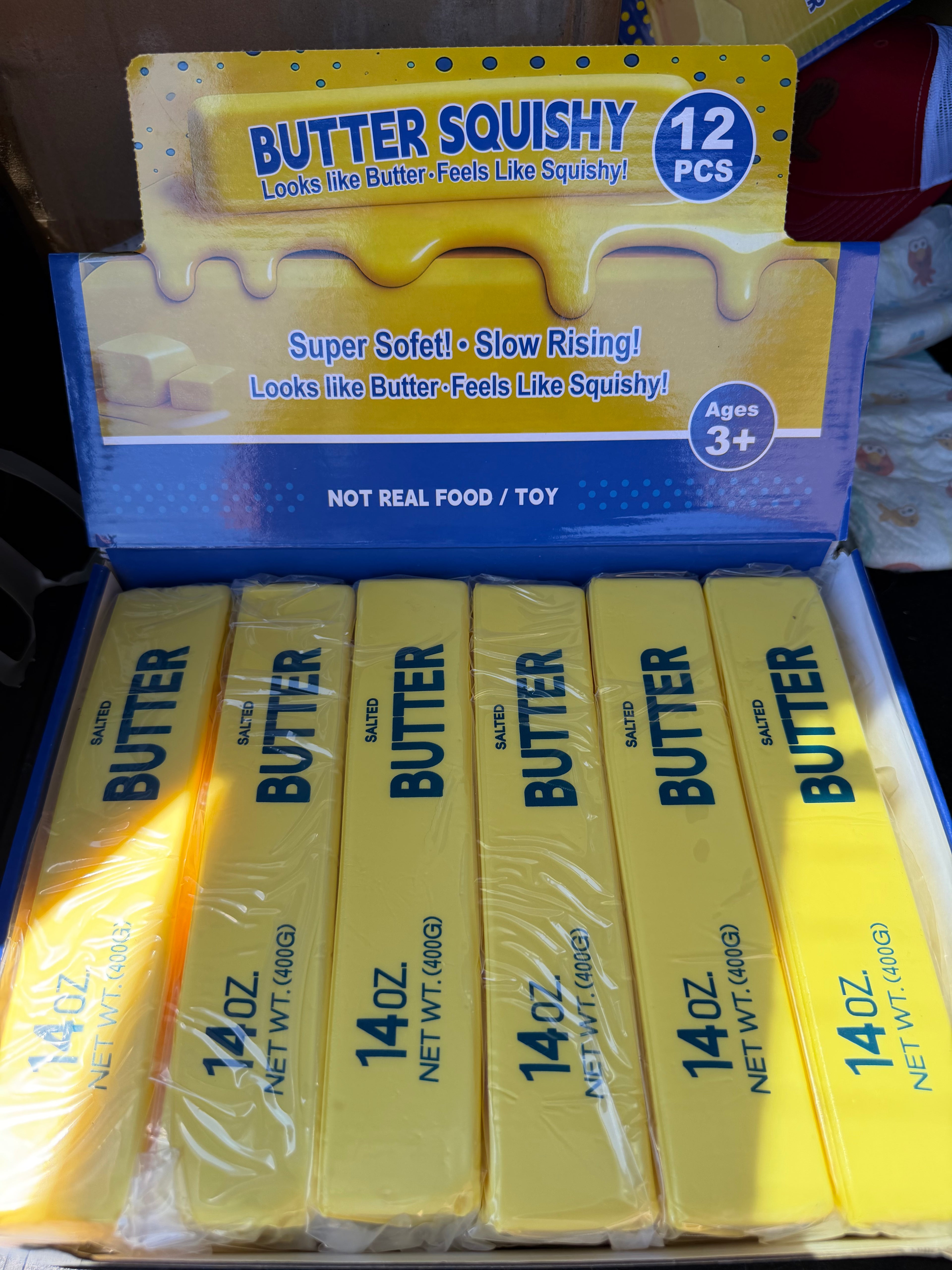 Regular butter jumbo squishy