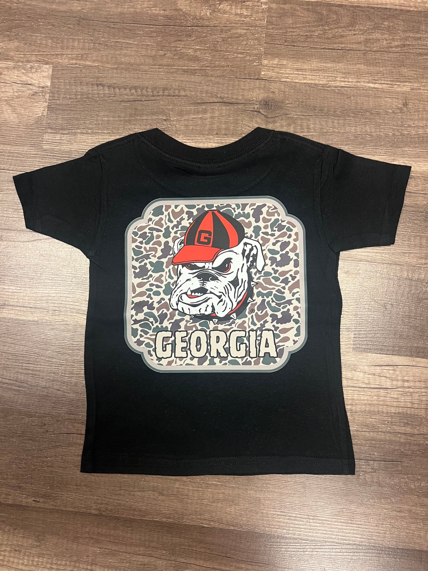 Georgia Camo Front/Back Youth Tee