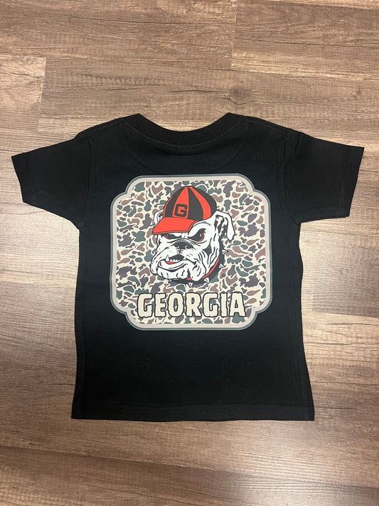 Georgia Camo Front/Back Youth Tee