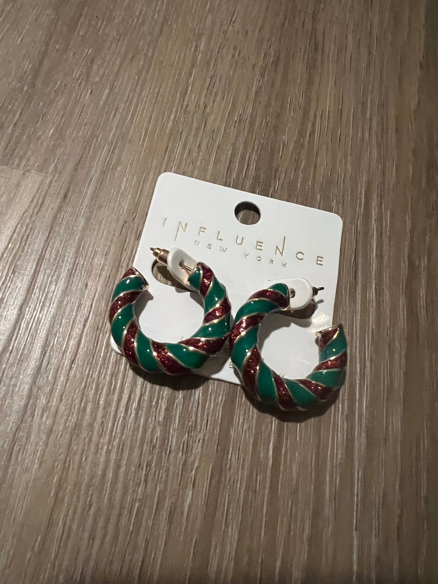 Green & Red Hoops