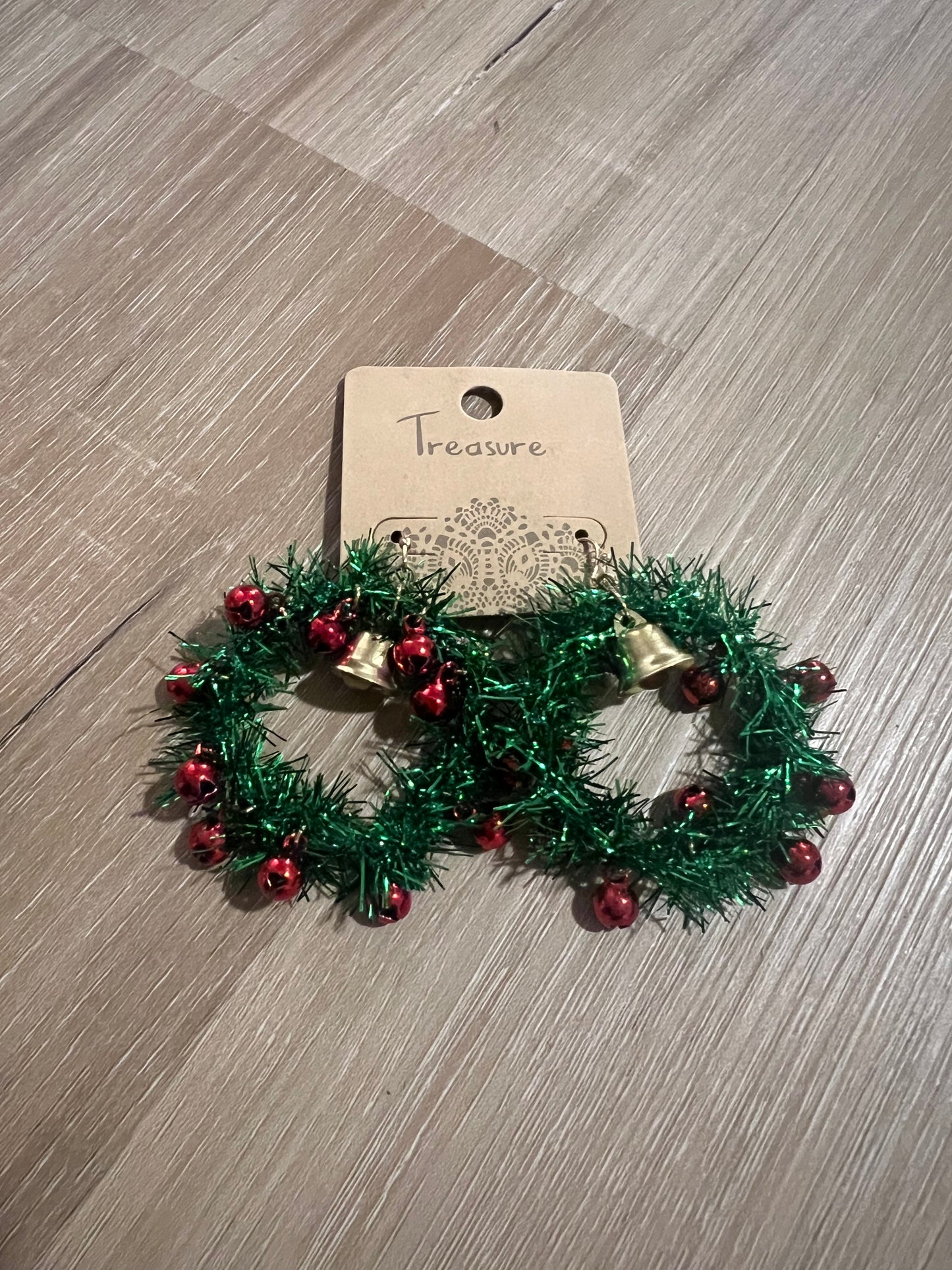 Tinsel Wreath Dangles