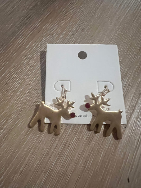 Red Nose Reindeer Dangles