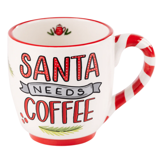 Santa Needs Coffee Mug