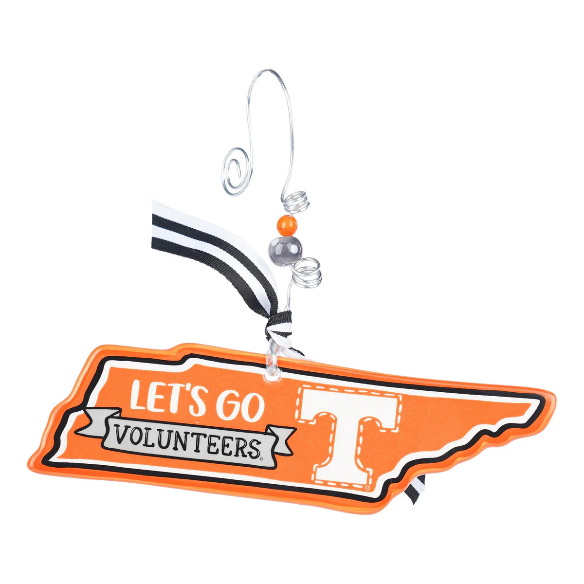 Let's Go Tennessee Flat Ornament