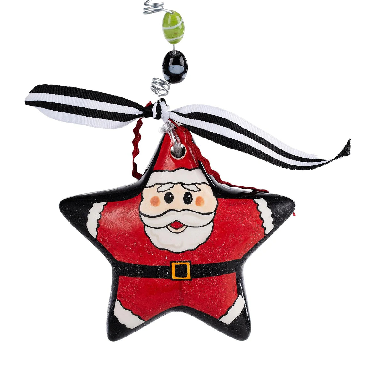 Star Santa Ornament