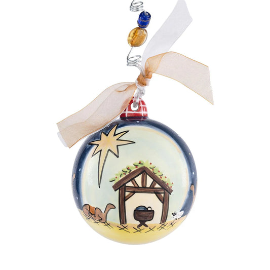 Jesus Nativity with Wisemen Ornament