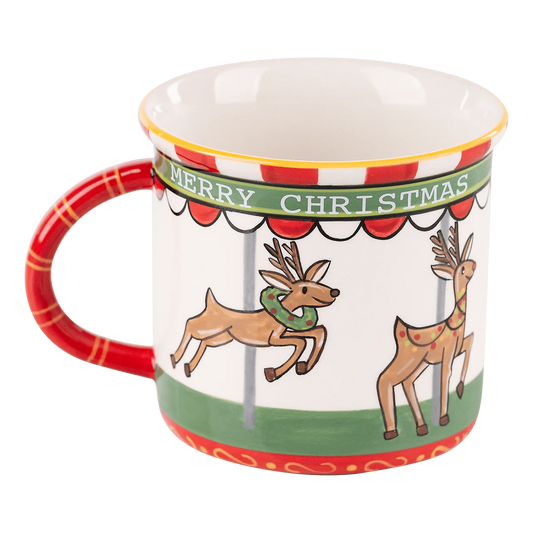 Reindeer Carousel Mug