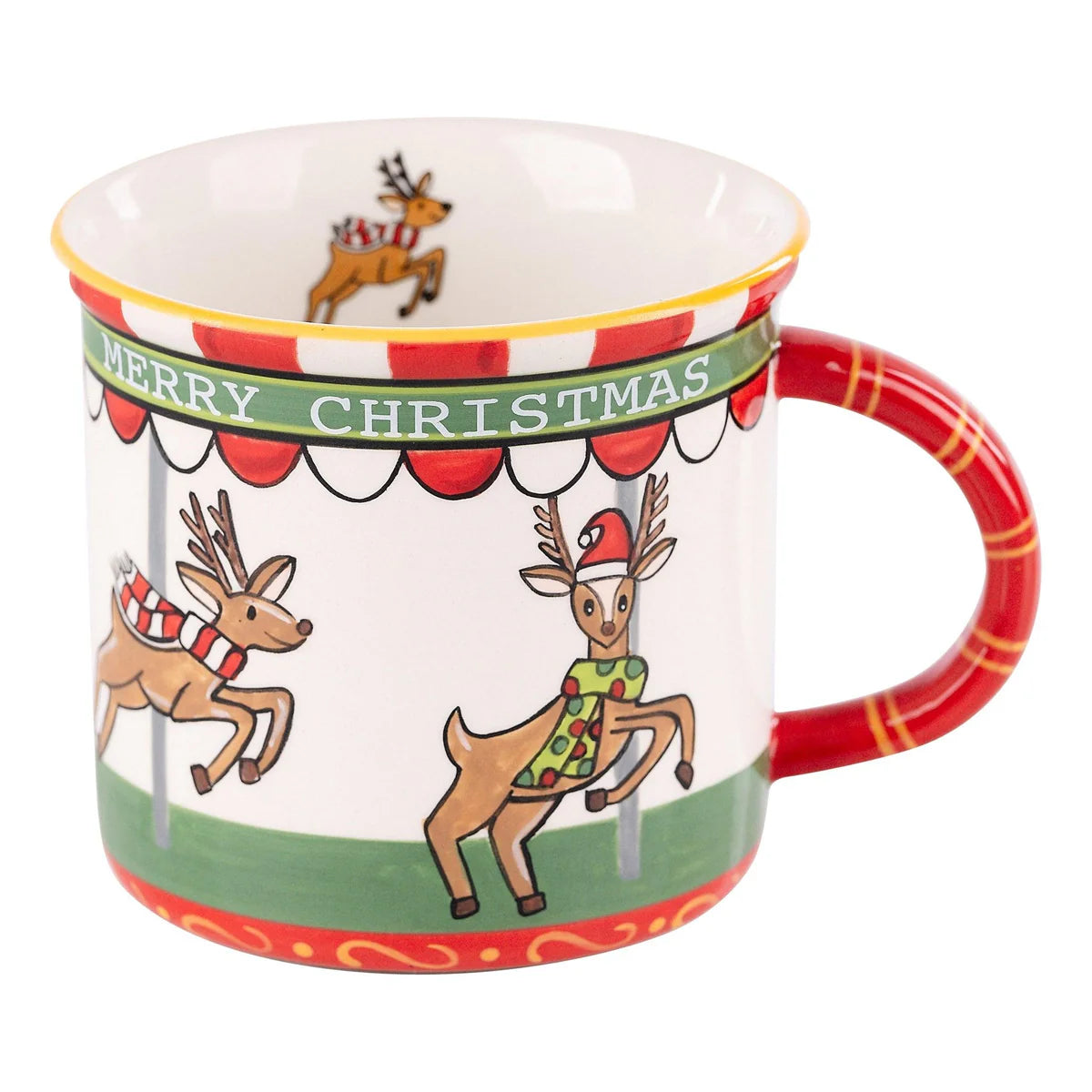 Reindeer Carousel Mug