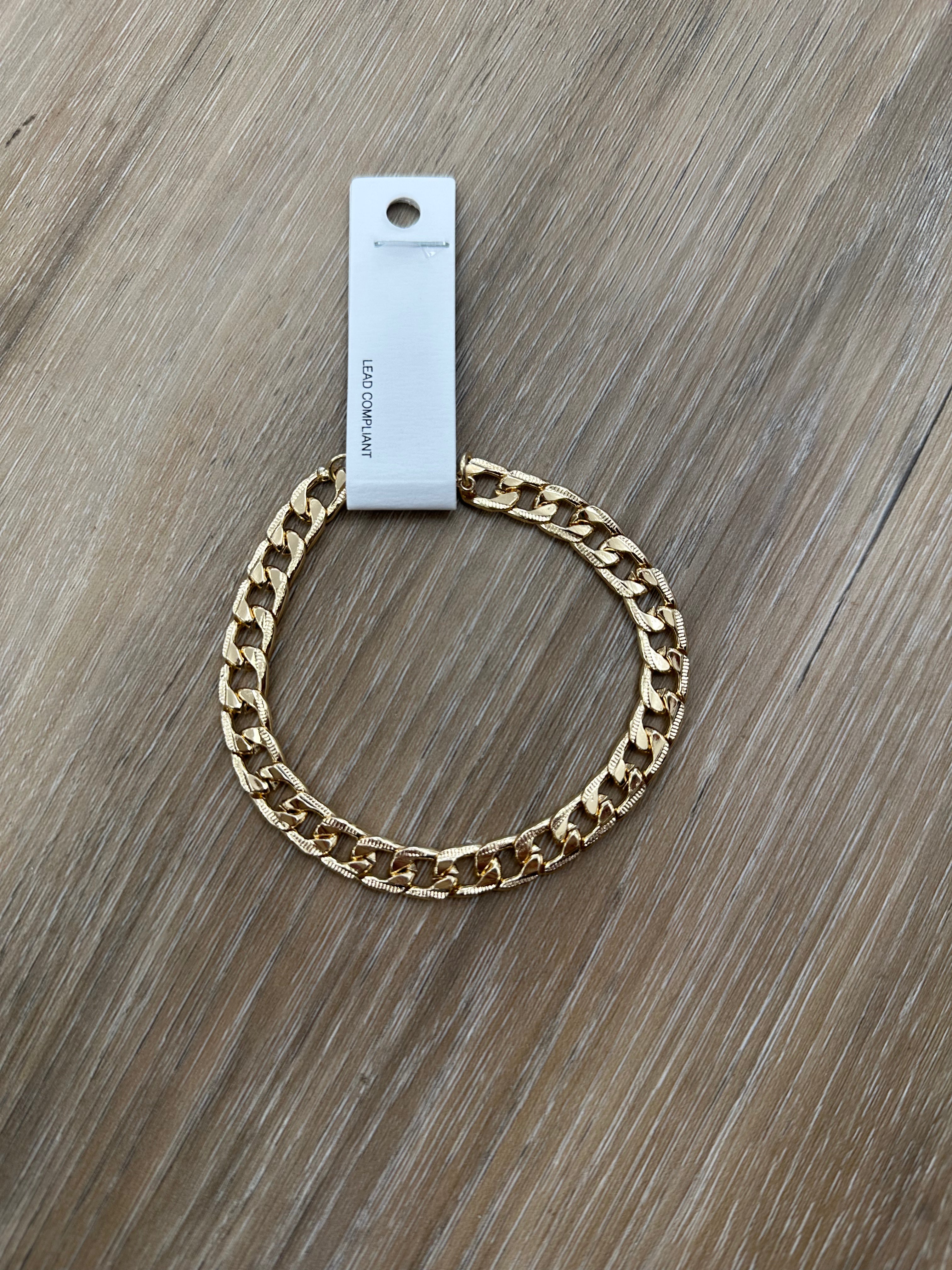 Gold Chain Bracelets