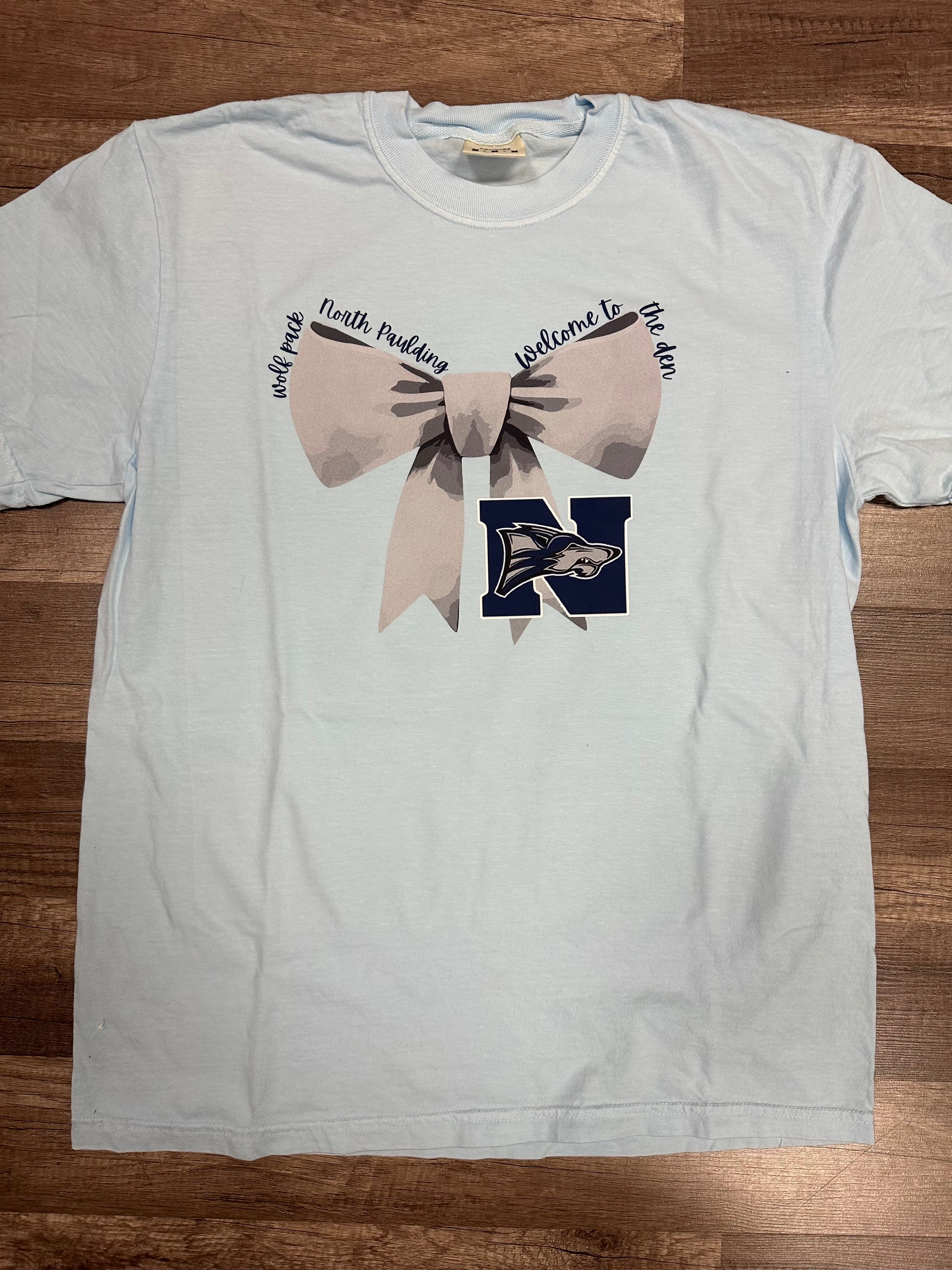 North Paulding Wolfpack bow cc tee
