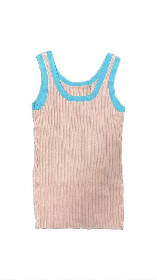 Two Tone Tank (Pink & Blue)