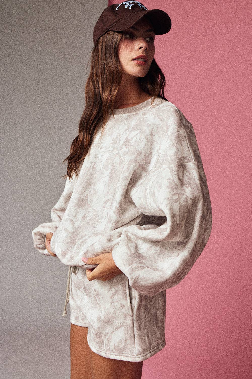 Woodland Camo Crewneck Set: Camo