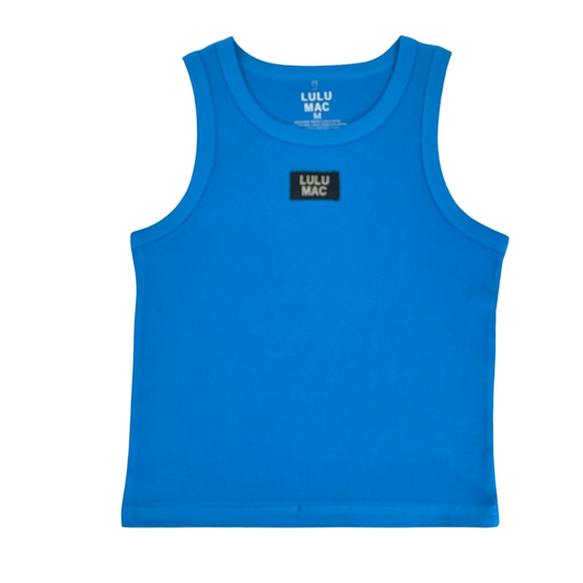 Lulu Mac Blue Teal Tank Top
