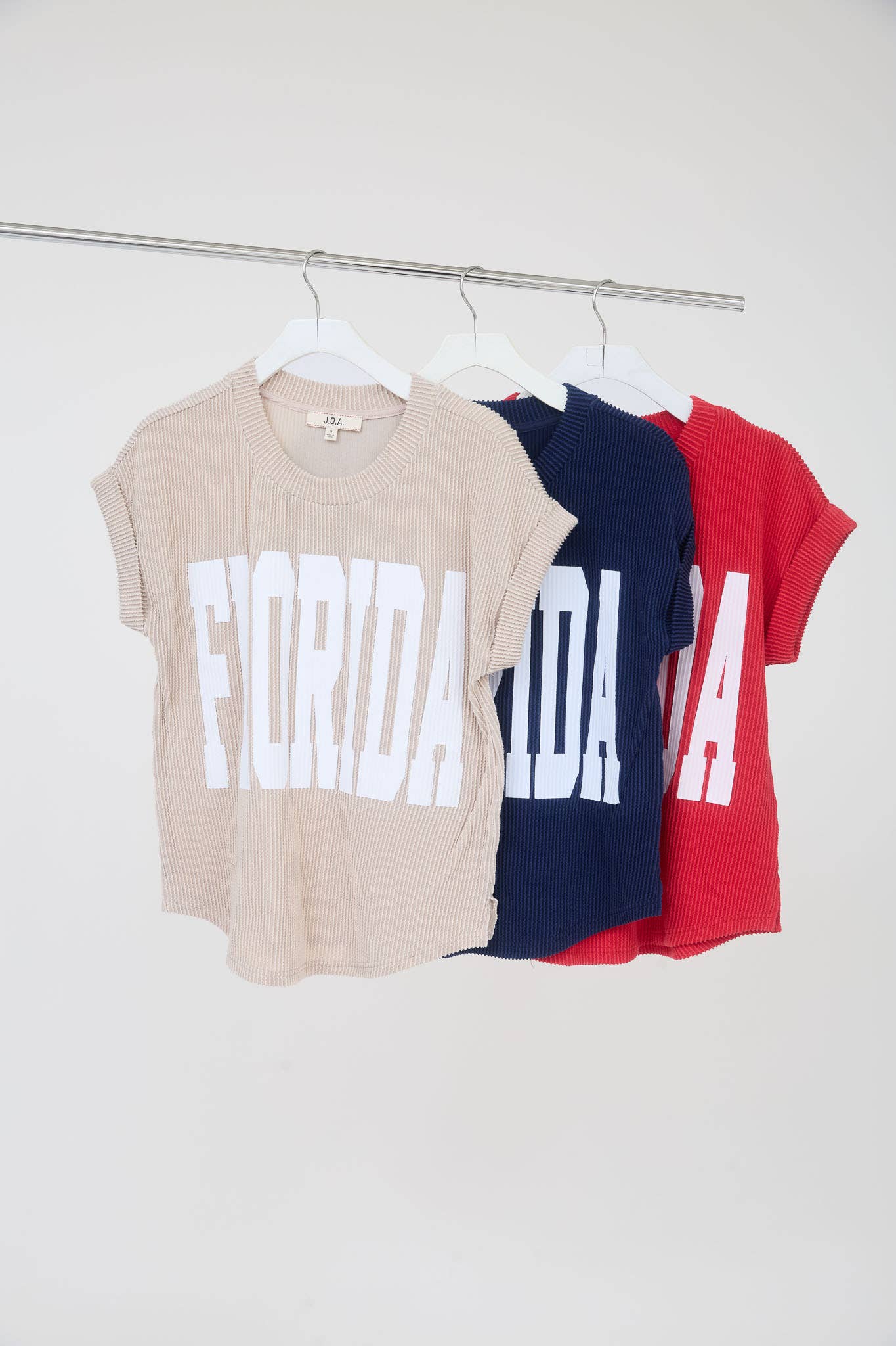 FLORIDA SHORT SLEEVE SWEATER KNIT TEE