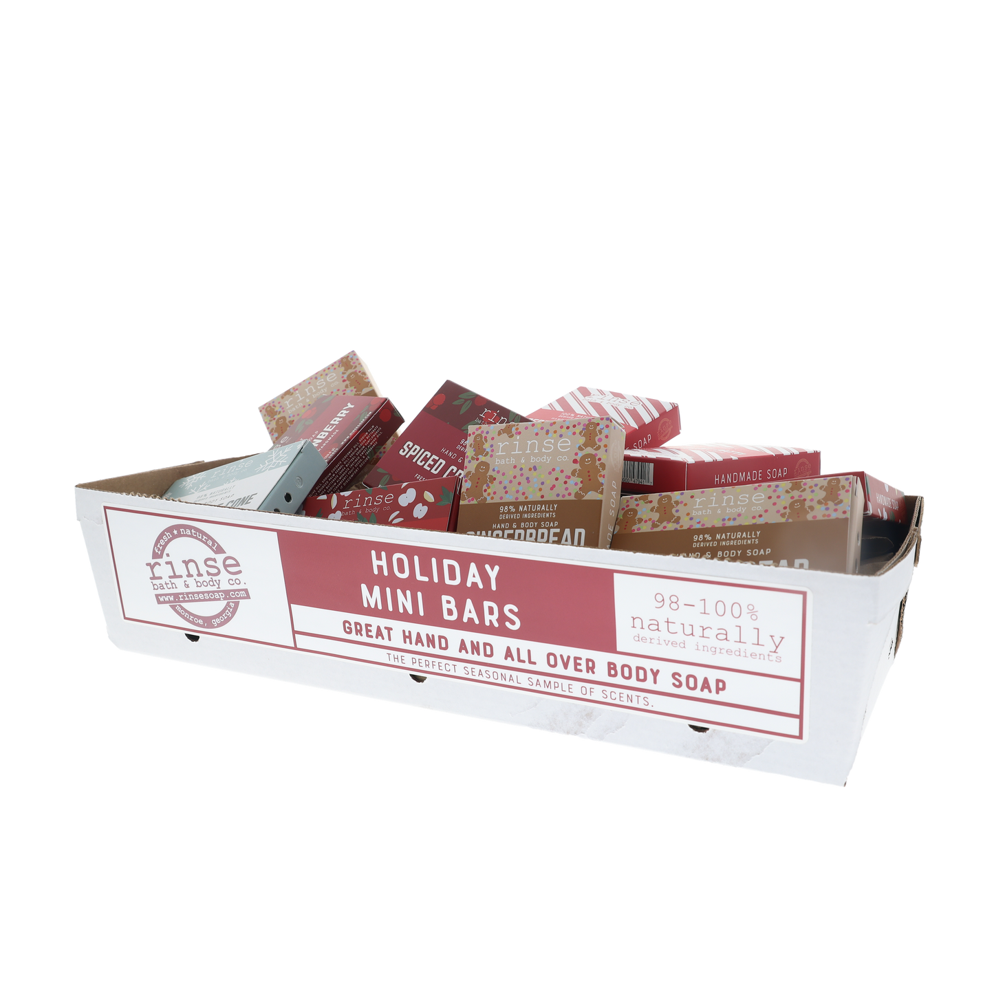 Mini Holiday Bars - 48 Assorted (10-FP,PATTI,SPCR; 9-GB,WAC)