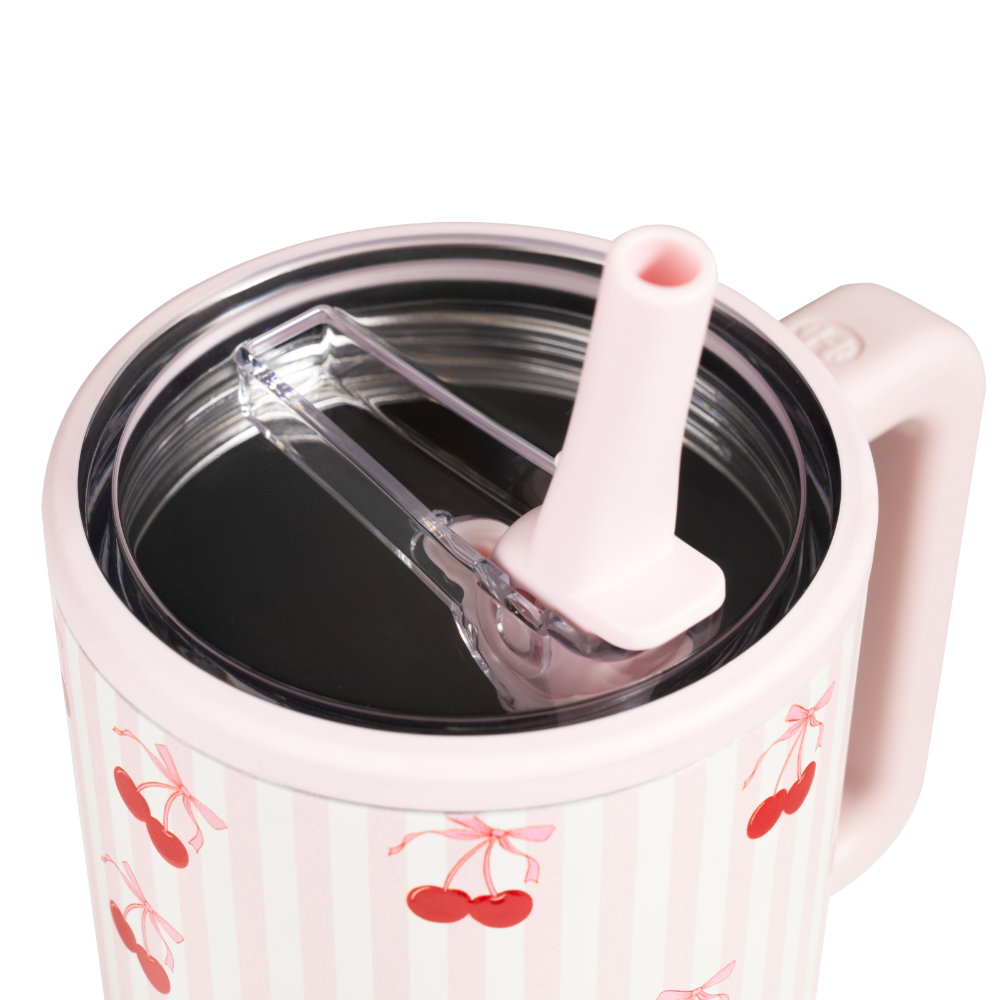 Sweet Cherry HydroJug 40 oz Traveler Tumbler