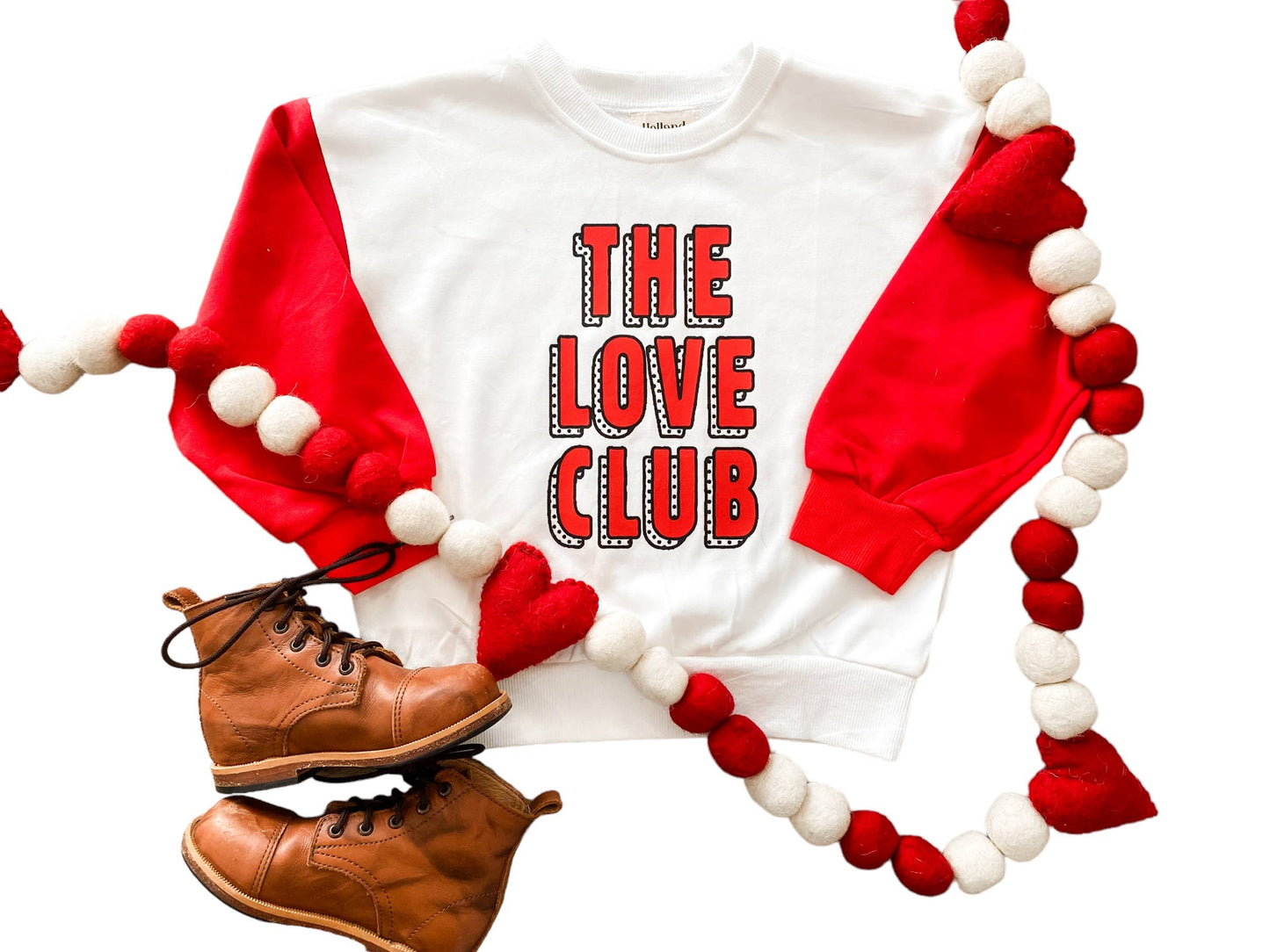 The Love Club | Girls & Boys Valentines Day Sweatshirt