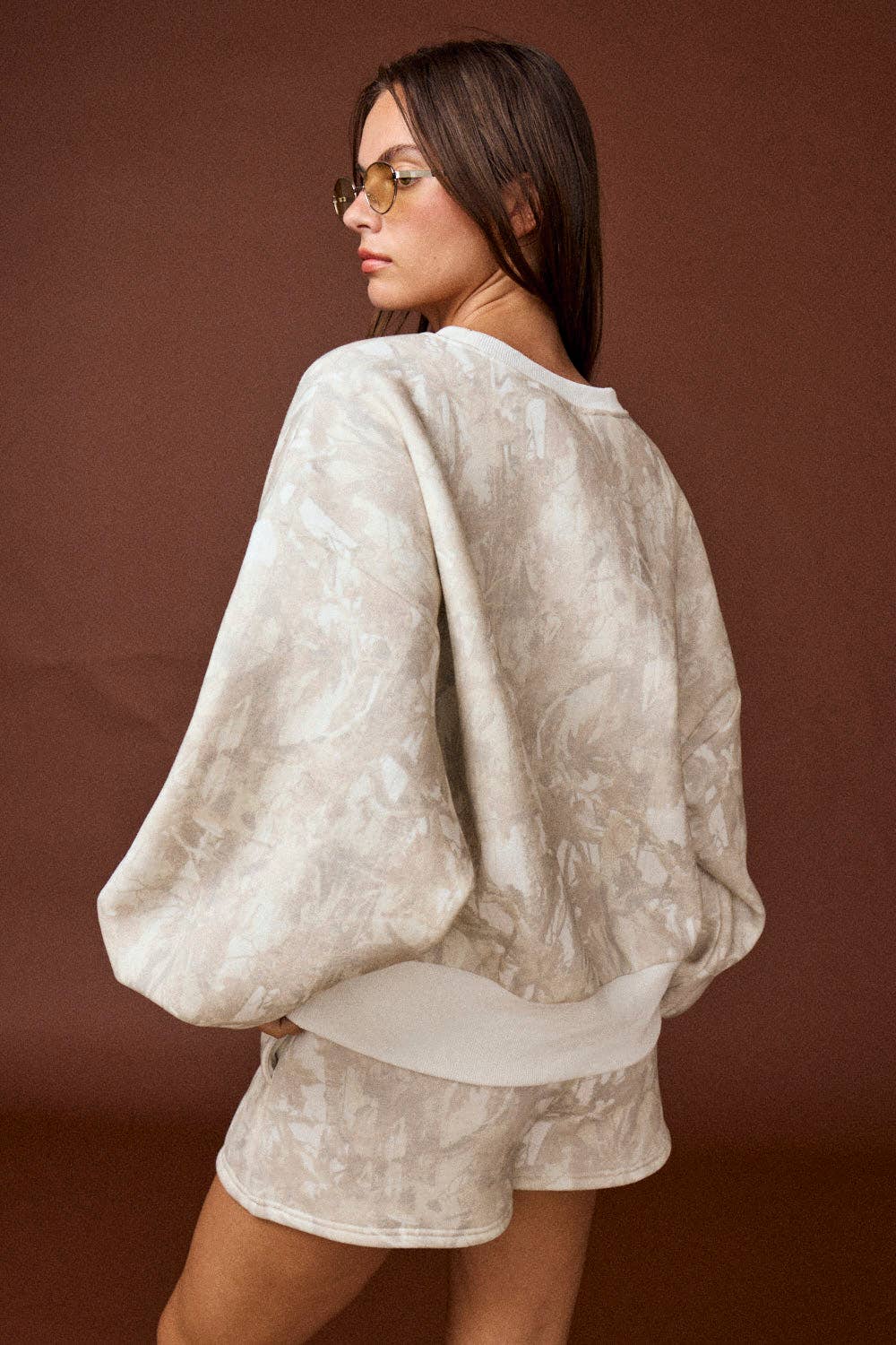 Woodland Camo Crewneck Set: Camo